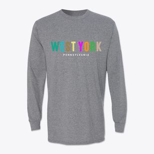 West York Pennsylvania Color Pop Classic Long Sleeve T-Shirt