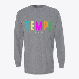 Tempe Arizona Color Pop Classic Long Sleeve T-Shirt