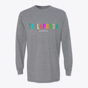 Tallapoosa Georgia Color Pop Classic Long Sleeve T-Shirt