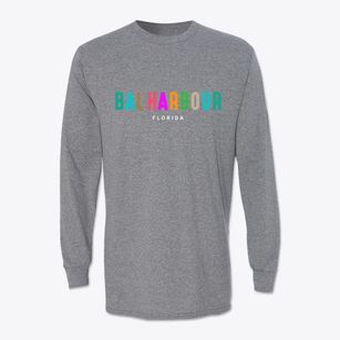 Bal Harbour Florida Color Pop Classic Long Sleeve T-Shirt