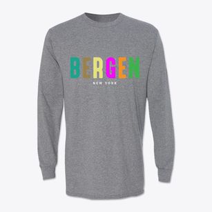 Bergen New York Color Pop Classic Long Sleeve T-Shirt