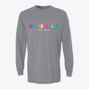 National Park New Jersey Color Pop Classic Long Sleeve T-Shirt