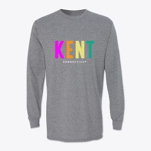 Kent Connecticut Color Pop Classic Long Sleeve T-Shirt