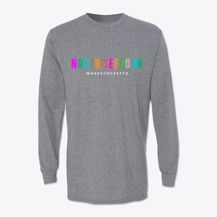 North Seekonk Massachusetts Color Pop Classic Long Sleeve T-Shirt