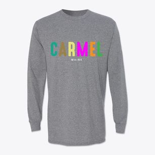 Carmel Maine Color Pop Classic Long Sleeve T-Shirt