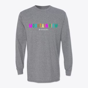 Mountain View Missouri Color Pop Classic Long Sleeve T-Shirt