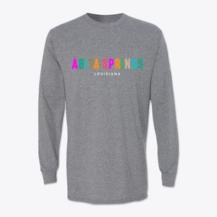 Abita Springs Louisiana Color Pop Classic Long Sleeve T-Shirt