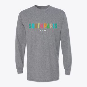 South Paris Maine Color Pop Classic Long Sleeve T-Shirt