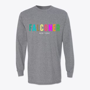 Falconer New York Color Pop Classic Long Sleeve T-Shirt