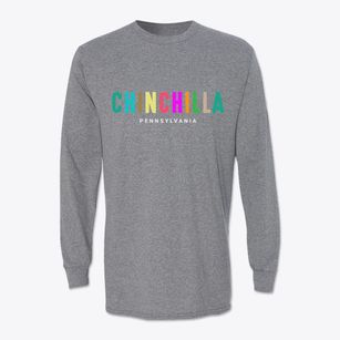 Chinchilla Pennsylvania Color Pop Classic Long Sleeve T-Shirt