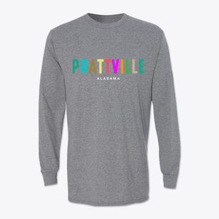 Prattville Alabama Color Pop Classic Long Sleeve T-Shirt