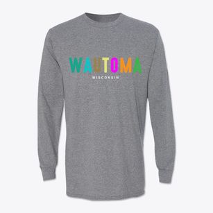 Wautoma Wisconsin Color Pop Classic Long Sleeve T-Shirt