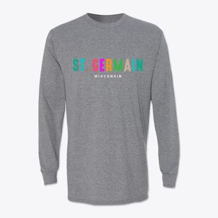 St. Germain Wisconsin Color Pop Classic Long Sleeve T-Shirt