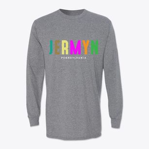 Jermyn Pennsylvania Color Pop Classic Long Sleeve T-Shirt