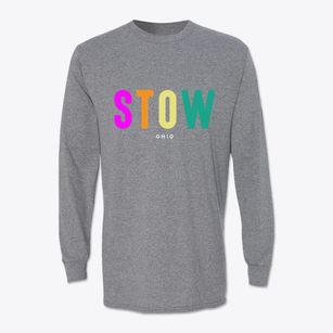 Stow Ohio Color Pop Classic Long Sleeve T-Shirt