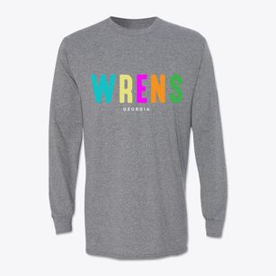 Wrens Georgia Color Pop Classic Long Sleeve T-Shirt