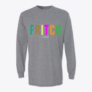Fritch Texas Color Pop Classic Long Sleeve T-Shirt