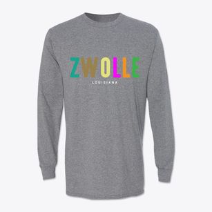 Zwolle Louisiana Color Pop Classic Long Sleeve T-Shirt
