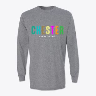 Chester Pennsylvania Color Pop Classic Long Sleeve T-Shirt