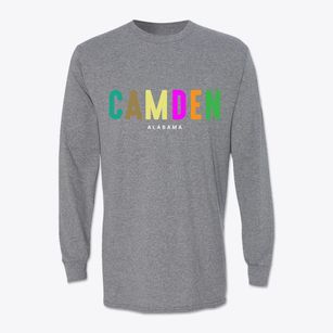 Camden Alabama Color Pop Classic Long Sleeve T-Shirt