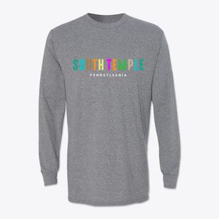 South Temple Pennsylvania Color Pop Classic Long Sleeve T-Shirt