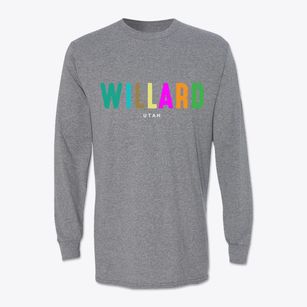 Willard Utah Color Pop Classic Long Sleeve T-Shirt