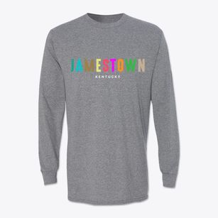 Jamestown Kentucky Color Pop Classic Long Sleeve T-Shirt