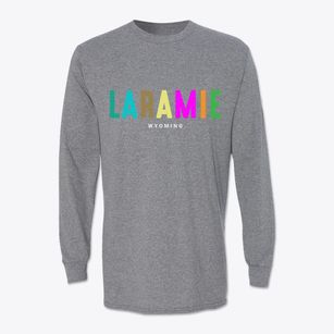 Laramie Wyoming Color Pop Classic Long Sleeve T-Shirt