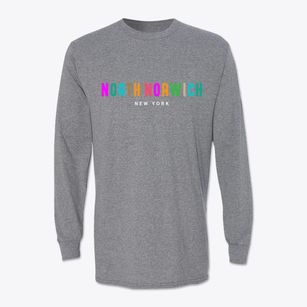 North Norwich New York Color Pop Classic Long Sleeve T-Shirt