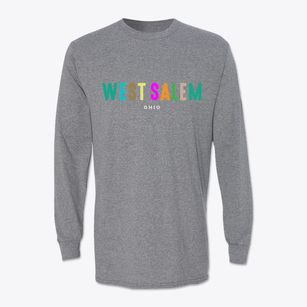 West Salem Ohio Color Pop Classic Long Sleeve T-Shirt