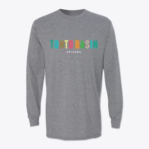 Tonto Basin Arizona Color Pop Classic Long Sleeve T-Shirt