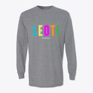Leoti Kansas Color Pop Classic Long Sleeve T-Shirt