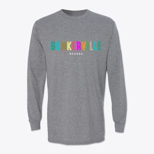 Bunkerville Nevada Color Pop Classic Long Sleeve T-Shirt