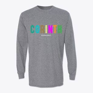 Corinth Vermont Color Pop Classic Long Sleeve T-Shirt