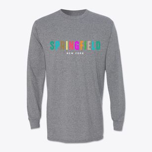 Springfield New York Color Pop Classic Long Sleeve T-Shirt