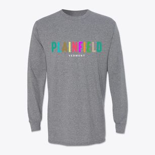 Plainfield Vermont Color Pop Classic Long Sleeve T-Shirt