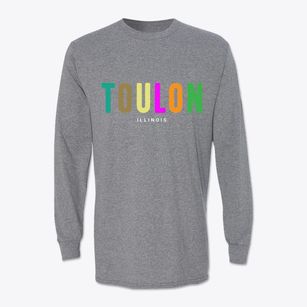 Toulon Illinois Color Pop Classic Long Sleeve T-Shirt