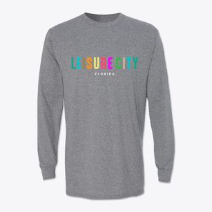 Leisure City Florida Color Pop Classic Long Sleeve T-Shirt