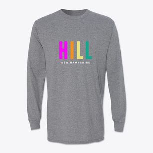 Hill New Hampshire Color Pop Classic Long Sleeve T-Shirt