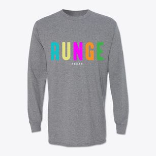 Runge Texas Color Pop Classic Long Sleeve T-Shirt