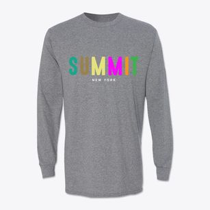 Summit New York Color Pop Classic Long Sleeve T-Shirt