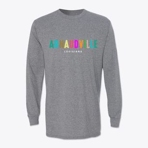 Arnaudville Louisiana Color Pop Classic Long Sleeve T-Shirt