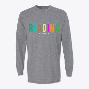 Reading Michigan Color Pop Classic Long Sleeve T-Shirt