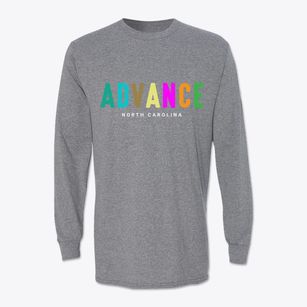 Advance North Carolina Color Pop Classic Long Sleeve T-Shirt