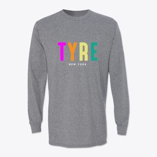 Tyre New York Color Pop Classic Long Sleeve T-Shirt