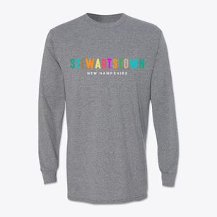 Stewartstown New Hampshire Color Pop Classic Long Sleeve T-Shirt