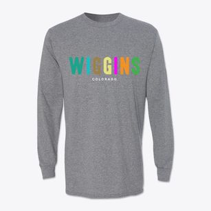 Wiggins Colorado Color Pop Classic Long Sleeve T-Shirt