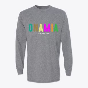 Onamia Minnesota Color Pop Classic Long Sleeve T-Shirt