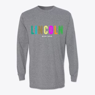 Lincoln Montana Color Pop Classic Long Sleeve T-Shirt