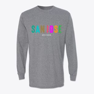 San Jose Arizona Color Pop Classic Long Sleeve T-Shirt